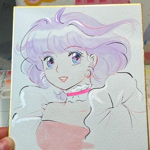 creamy mami shikishi painting