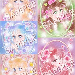 Post card Pearl series set of 5