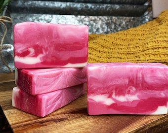 Anti-Social Butterfly Soap | Vegan Friendly Soap | Handcrafted Soap | Pink Scented Soap | Floral Soaps | Homemade Soap | RSPO Palm Oil