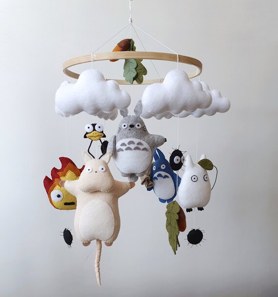 Crib baby mobile Gender neutral baby mobile Felt mobile Etsy