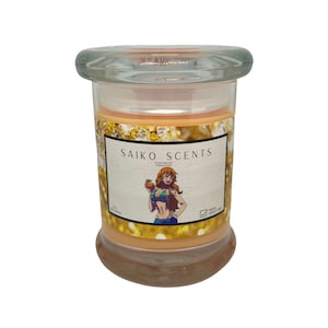 Tangerine Treasure Container Kaars
