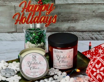 Yuletide Cheer Scented Soy Wax Candle | 13 oz | 8 oz