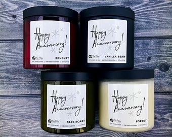 Happy Anniversary Scented Soy Candle | 13 oz Jar