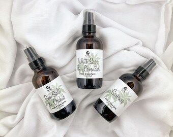 Room and Linen Spray | Bathroom Spray | Car Spray Freshener | Pillow Mist | 4 oz