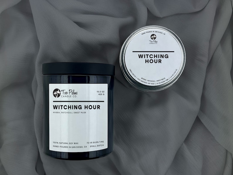TwoPalmsCandleCo Witching Hour Candle