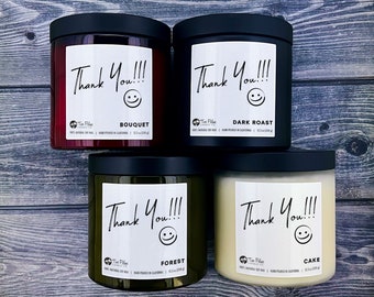 Thank You Scented Soy Candle | 13 oz Jar