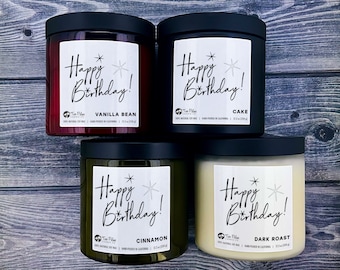 Happy Birthday Scented Soy Candle | 13 oz Jar