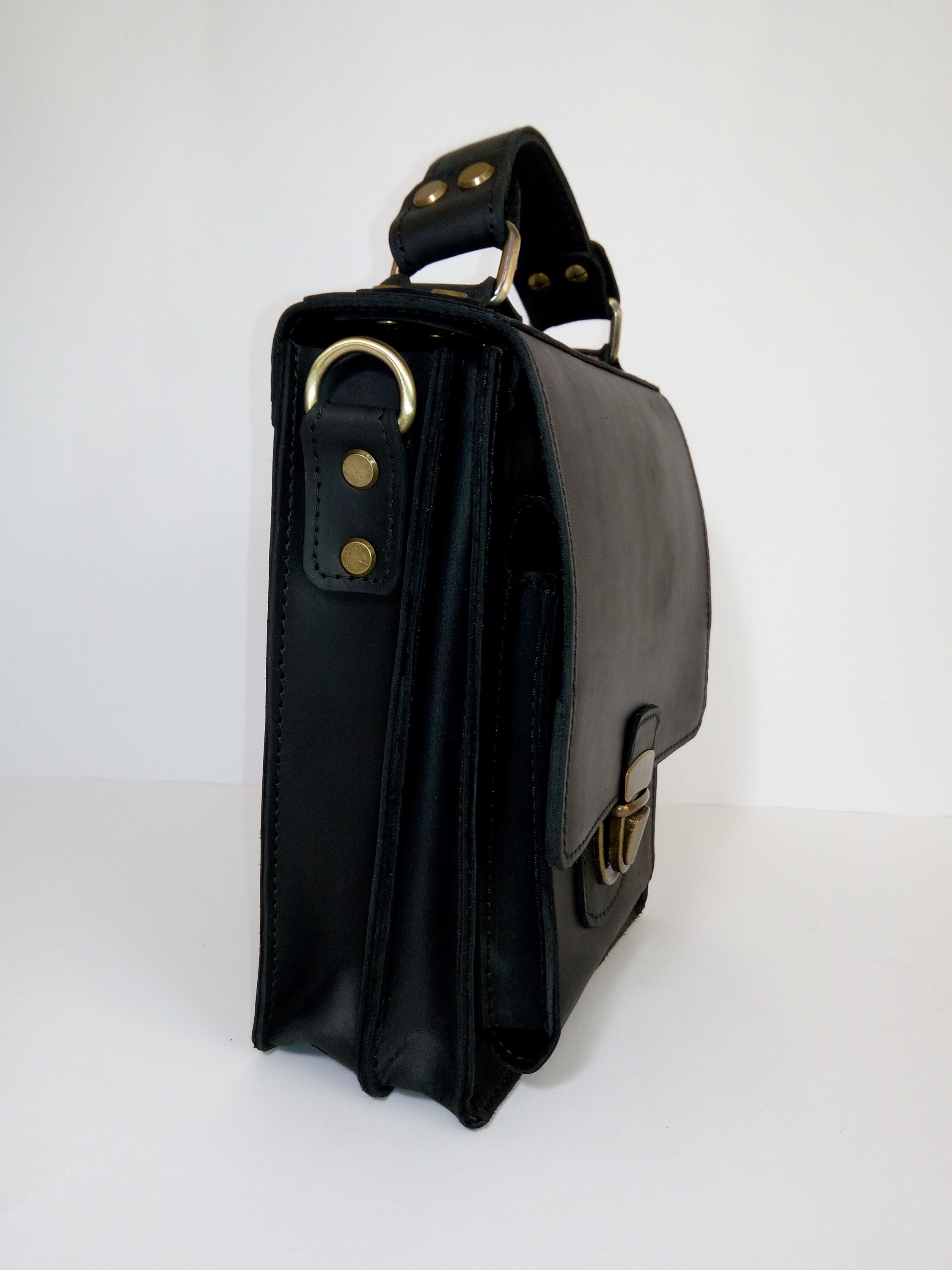 Leather Men's Bag Men's Purse Small Bag for Men Etsy