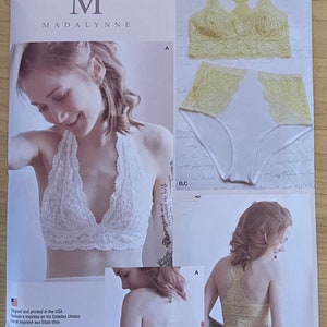 S9833, Misses' and Women's Bra, Panty and Thong by Madalynne Intimates