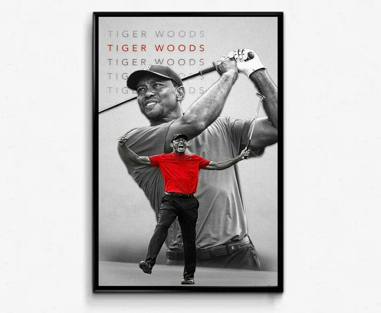 Tiger Woods Home Decor Poster Wall Decor Etsy