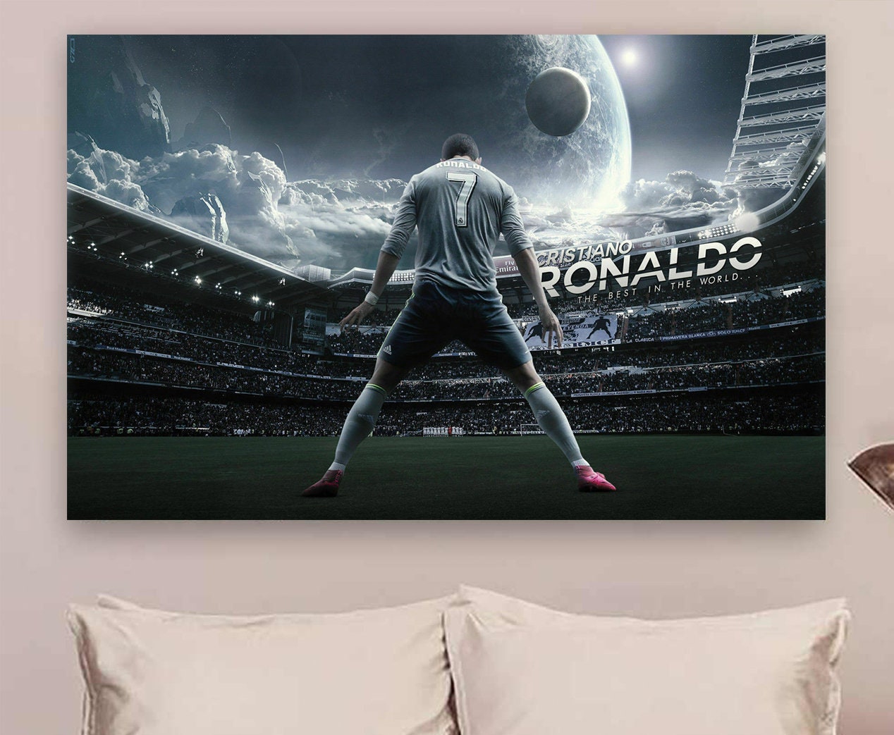 Discover Cristiano Ronaldo Poster Home Decor