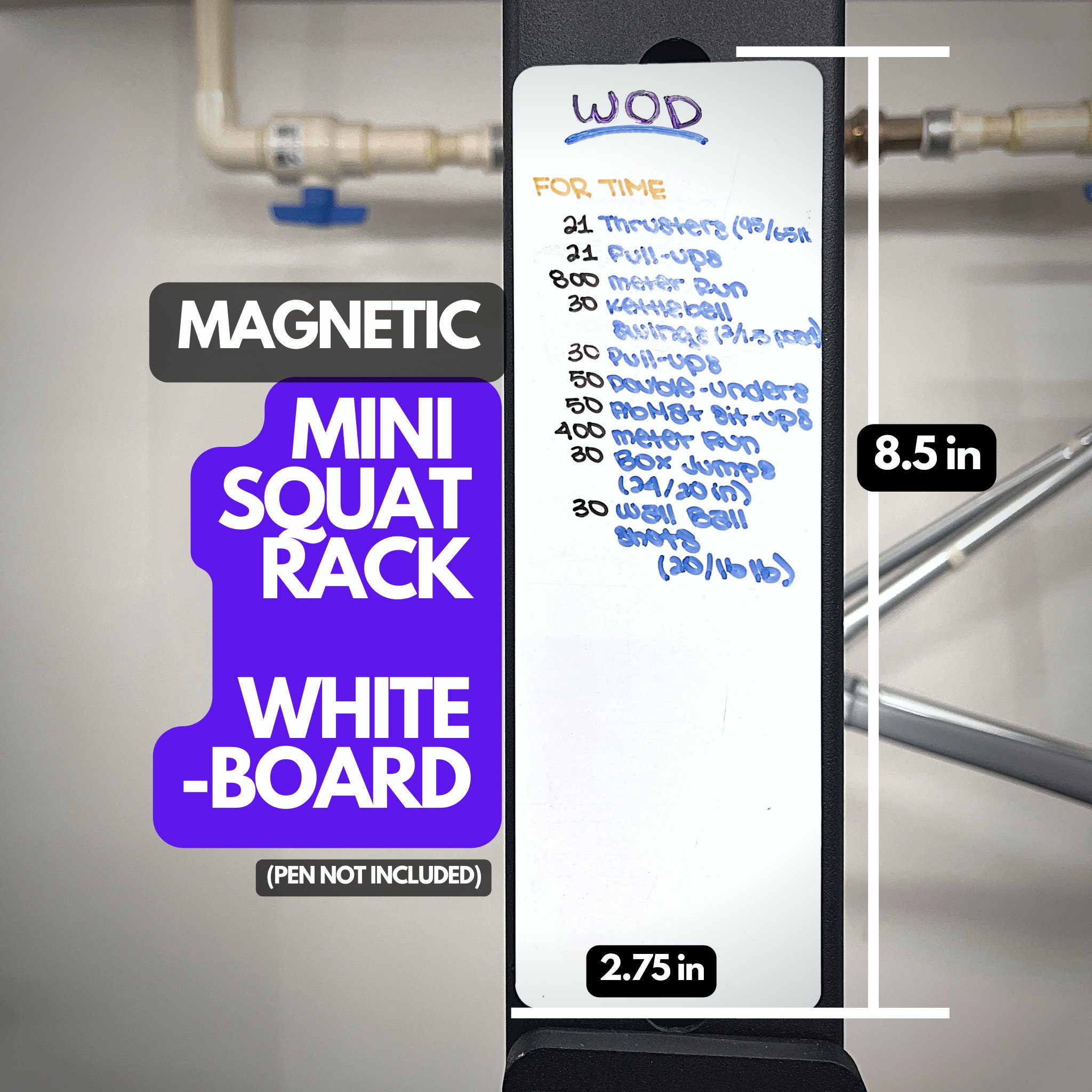 Magnetic Whiteboard for Squat Rack Uprights Bench Press - Etsy
