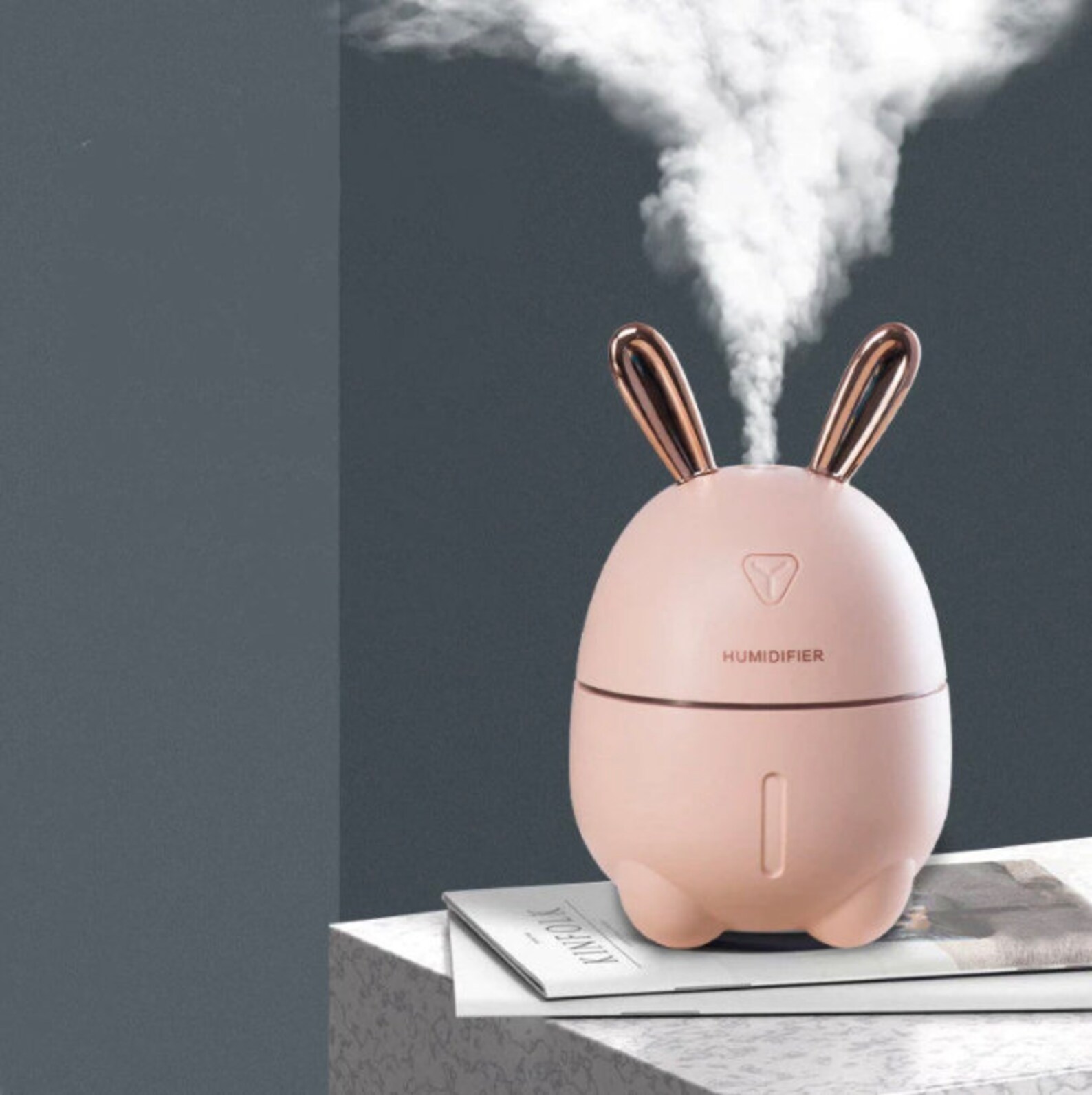 300ML Air Humidifier Cute Rabbit UltraSilent USB Aroma Etsy