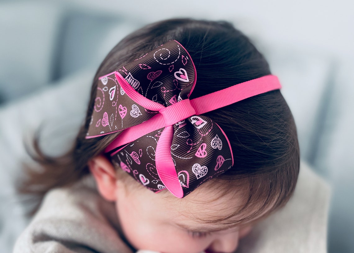 Diadema Con Corazón Rosa Fucsia | Comprar Online