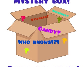 Slime Mystery Box! You pick the amount of slimes. 8oz slime. Cheap gift, free shipping eligible, great Christmas gift!