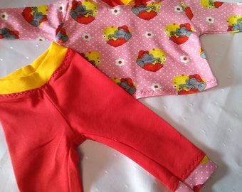 Mini Puppen Schuluniform Anzug für MellChan Baby Dolls Kleidung Zubehör 