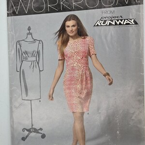 Vestido/falda New Look 6070 para mujer, modelo Workroom de Project Runway, tallas 4-16, 2011.