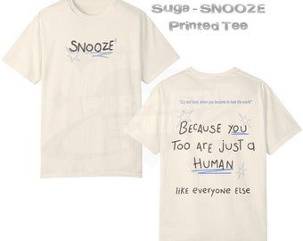 Yoongi Sooze Graphic Unisex Garment-Dyed T-shirt