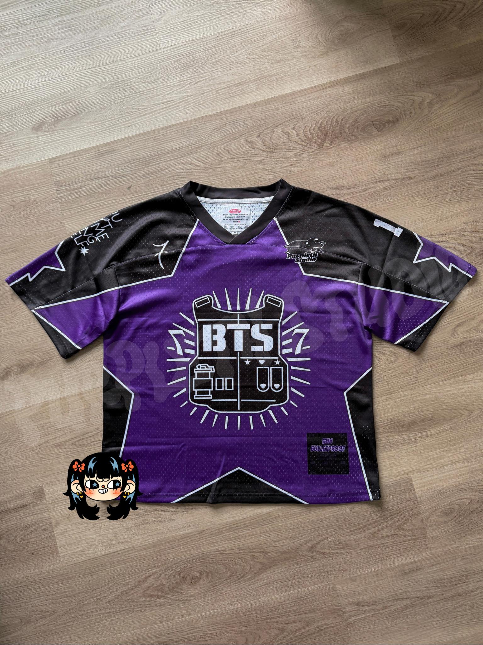 BTS Jersey (JP Ver.) V テテ　M BTS - arirang world tour official MD S/S jersey (Japan Version