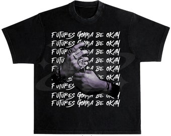 SUGA Future's Gonna Be Okay Unisex Garment-Dyed T-shirt