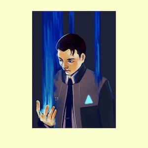 Detroit: Devenez Human Connor Print