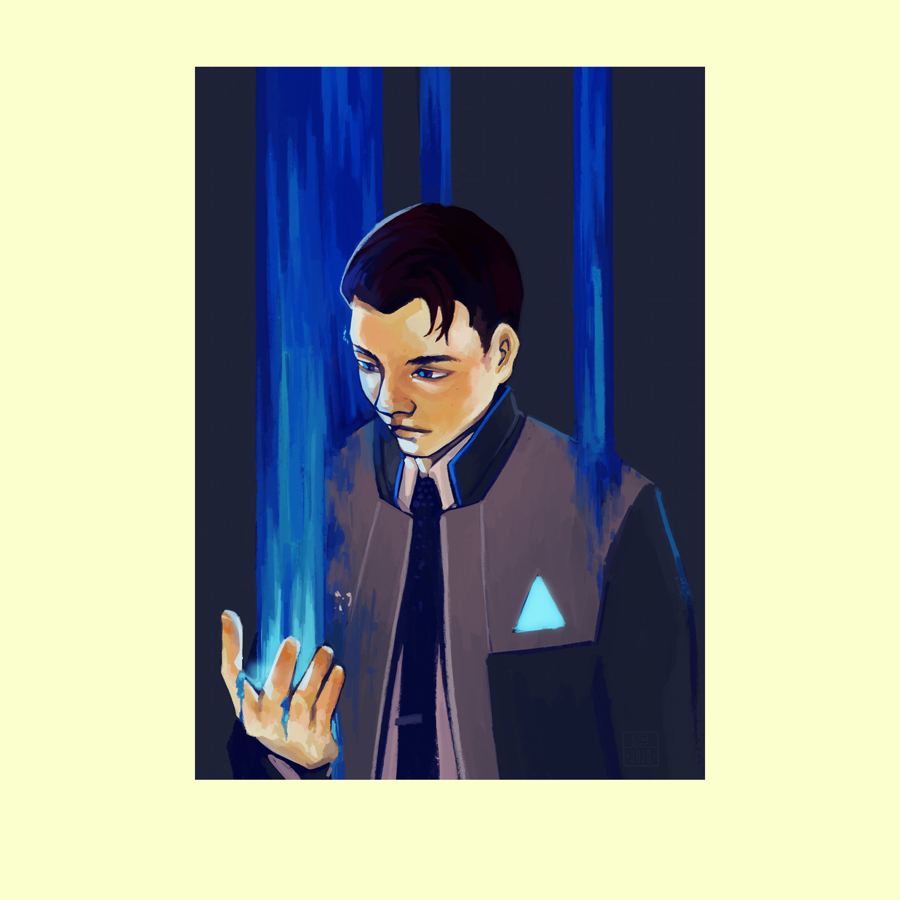 Connor RK800 Poster DETROIT BECOME HUMAN – Mitgard Store