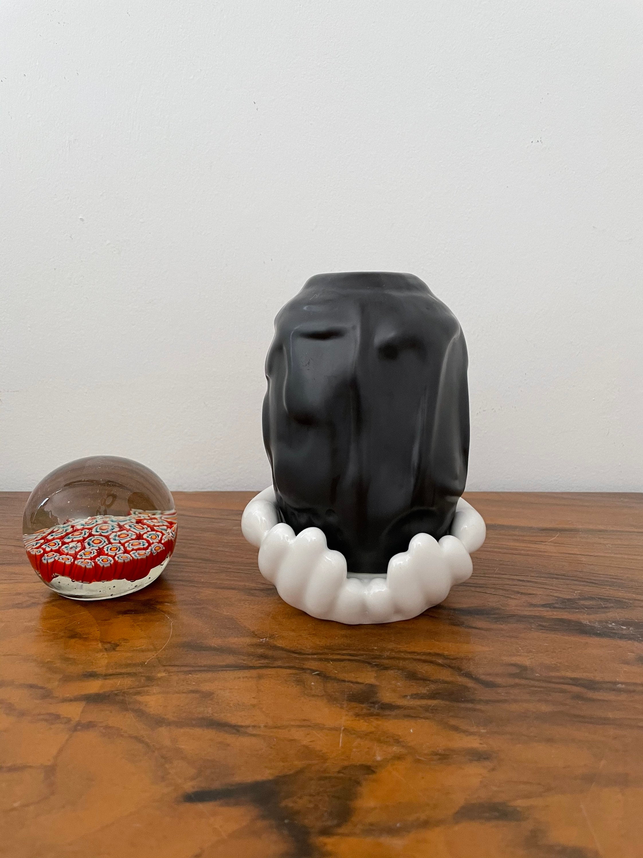 Vase Ikea Per. B Sundberg Céramique Ps Discontinued Soliflore Main Anthropomorphe