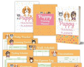 Printable Puppy Training Planner: 42-Page Dog Tracker (Digital Download)