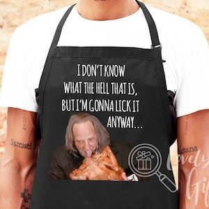 Funny apron,funny aprons for men,funny aprons for women,funny halloween apron,thanksgiving apron,funny christmas apron,scary movie apron