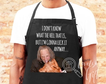 Funny apron,funny aprons for men,funny aprons for women,funny halloween apron,thanksgiving apron,funny christmas apron,scary movie apron