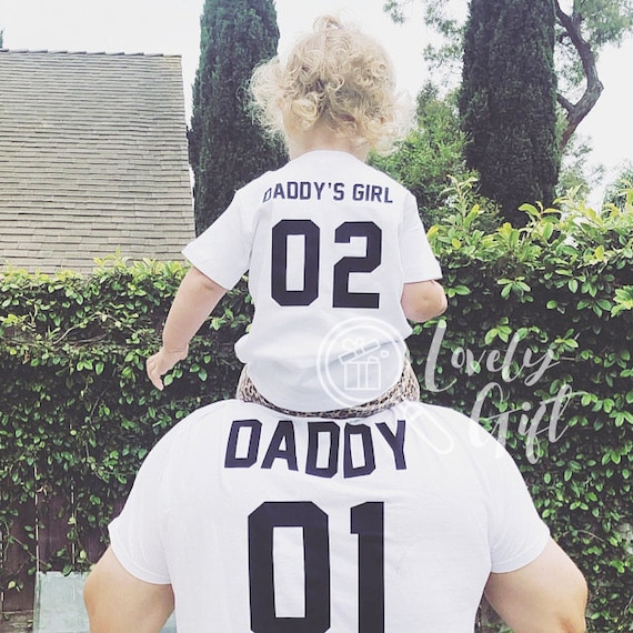 Regalo padre e figlia, maglietta padre e figlia, magliette padre e