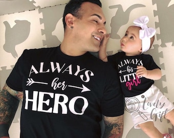 My Daddy Personalized Gifts Tshirt Matching father son Bonus Dad Gifts Matching outfits First fathers Day Gifts Our First Fathers Day