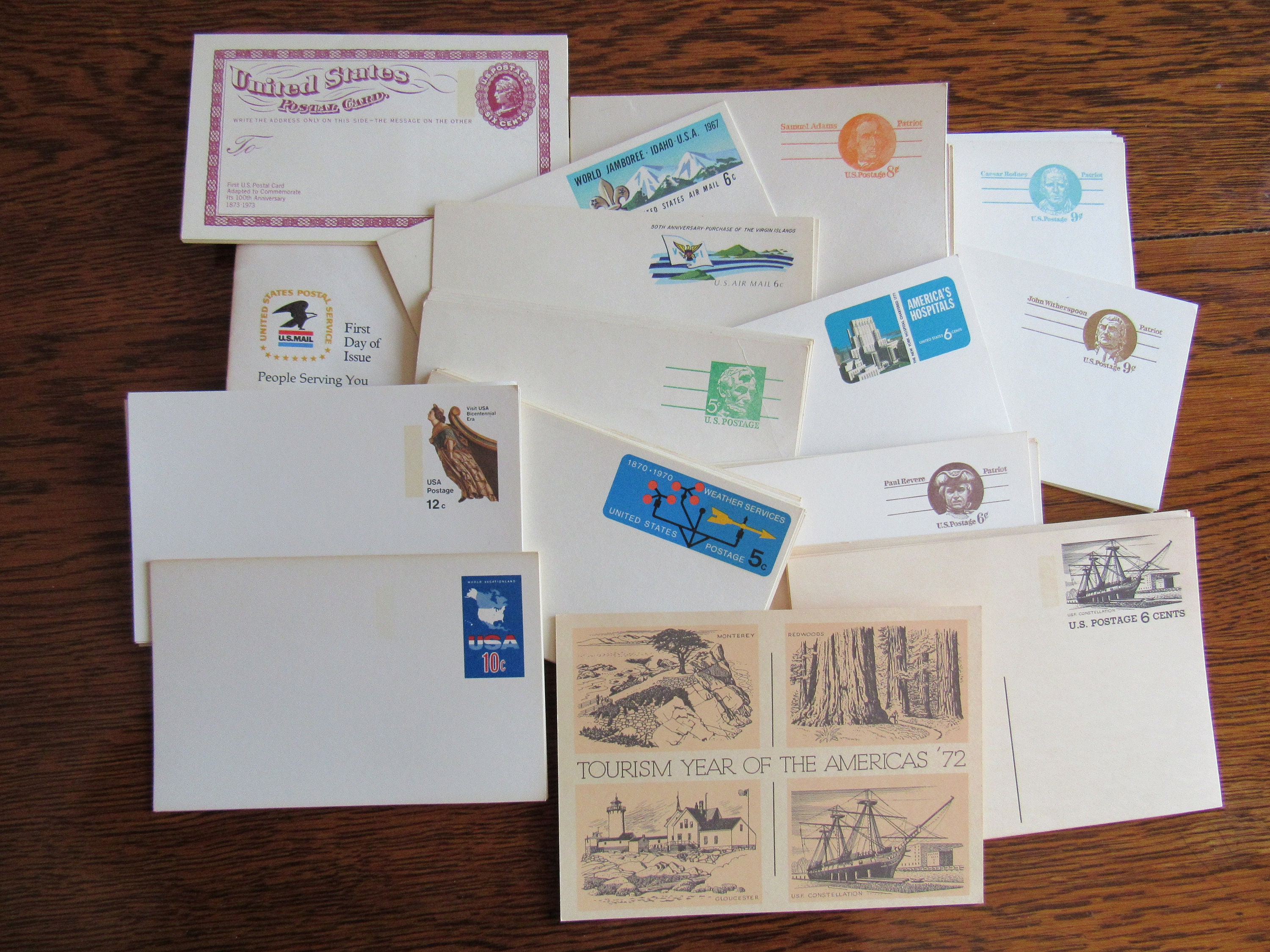 1970 1976 U.S. Prepaid Postage Postcards 89 Postcards in Etsy