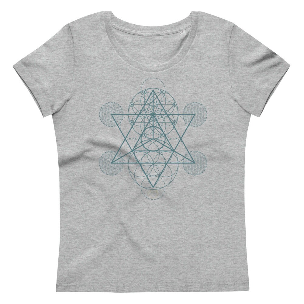 SEED OF LIFE Women's Fitted Eco T-shirt Sacred Geometry - Etsy UK