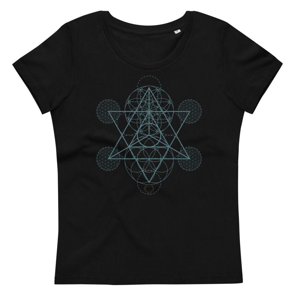SEED OF LIFE Women's Fitted Eco T-shirt Sacred Geometry - Etsy UK