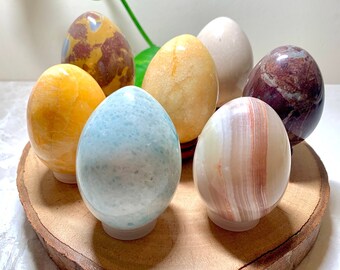 Choose Your Crystal, Genuine Crystal Eggs, Easter Egg Decor, Special Gift