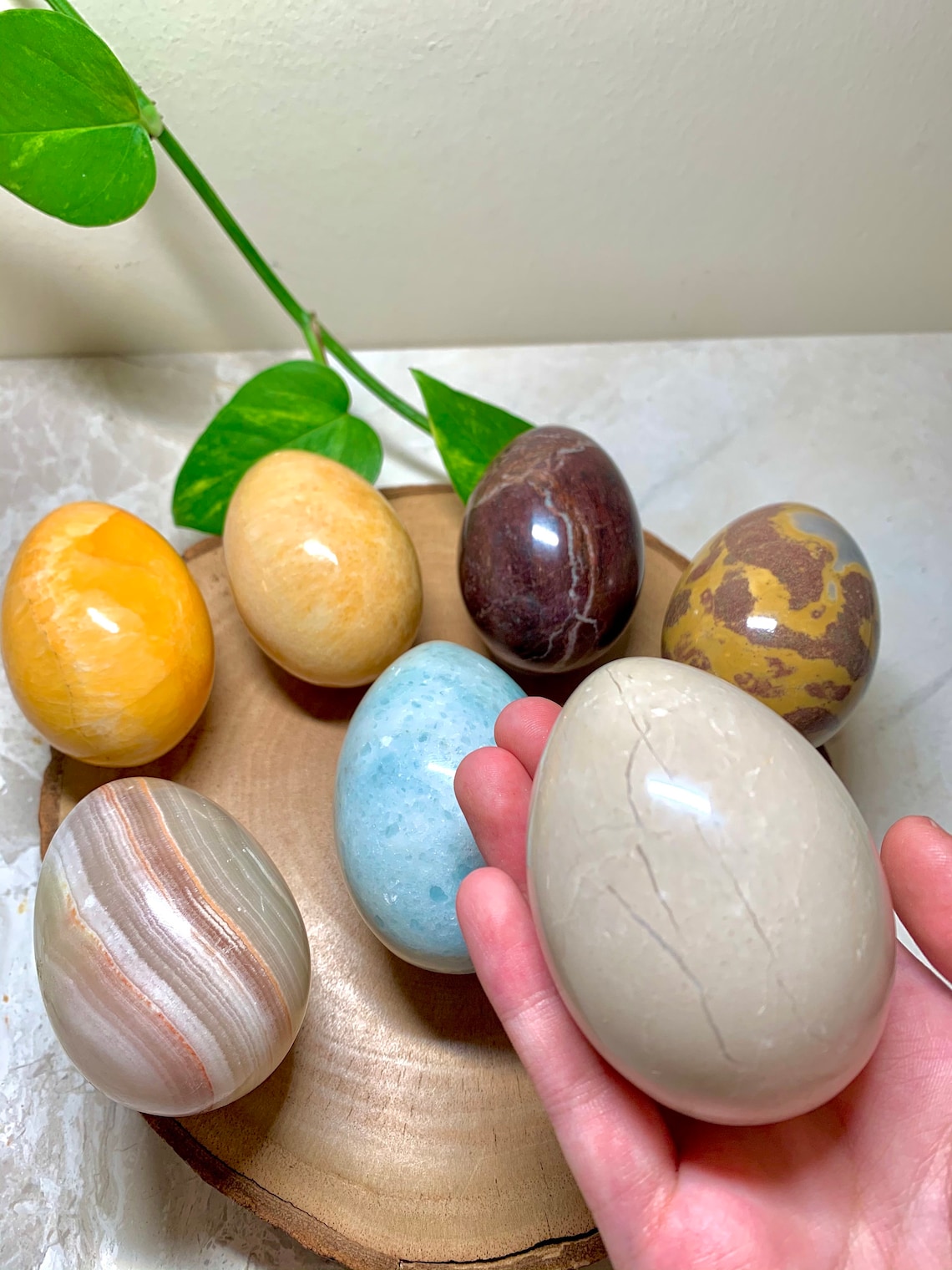 Choose Your Crystal, Genuine Crystal Eggs, Easter Egg Decor, Special