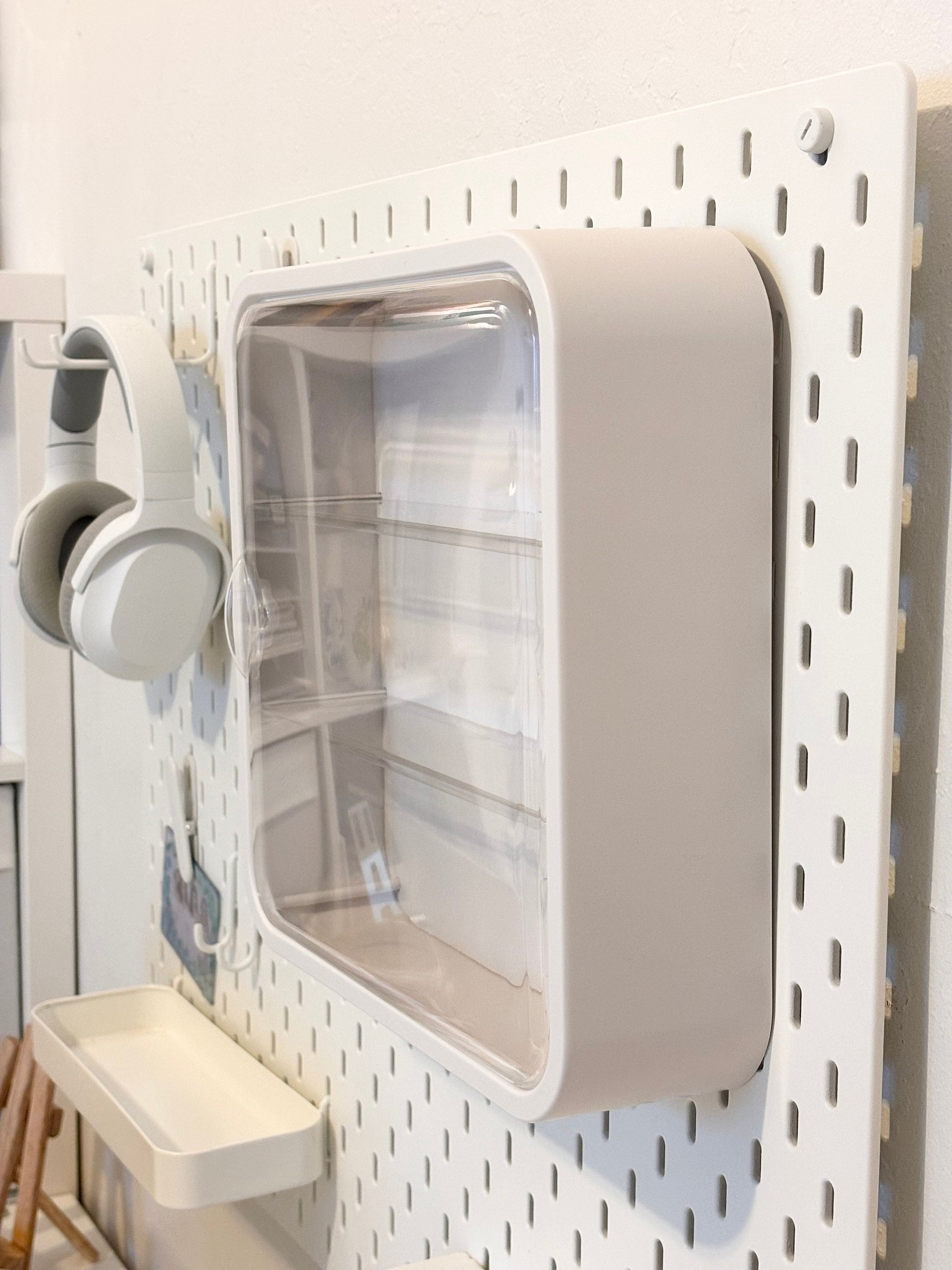 Display Case Mounts Display Case Mount for IKEA SKADIS Pegboard - Etsy