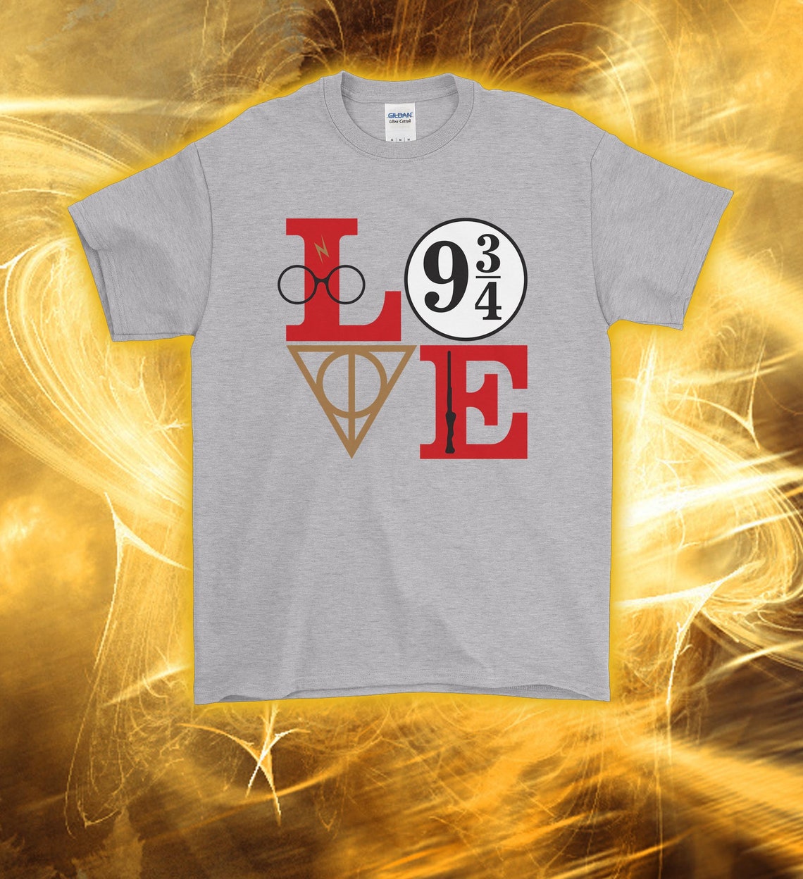 Harry Potter LOVE Shirt Peace Love Harry Potter Shirt | Etsy