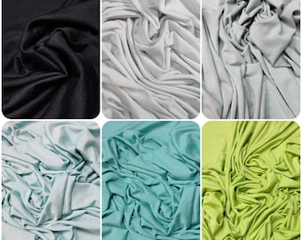 Bamboo Jersey Fabric - Light Weight - 58''(1.5m) Width