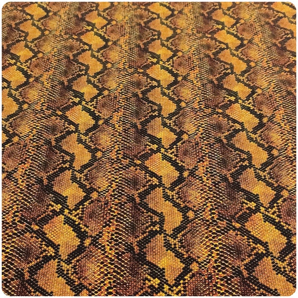 Python Skin Printed Jersey Fabric