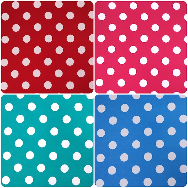 Polka Dots Fabric (1.5 inch/4.5 cm) - Super Soft