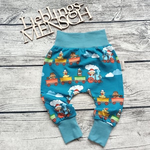 Pumphose/Baby-Kinderhose Sandmännchen Hose für Mädchen und Jungs blau Bild 1