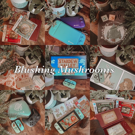 Blushing Mushrooms Etsy