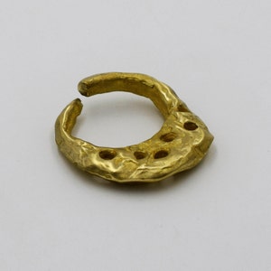 bronze irregular dome stack ring