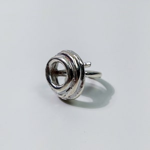 Sterling Silver Ring Women, Minimalist Ring, Geometric Ring, Mens Sterling Silver Ring, Simple Ring, Ring for Her, Handmade Ring, 925 Ring