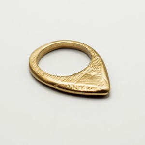 Minimalist Geometric Ring, Minimalist Stack Ring, Stacking Rings, Modern Stacks, Gold Ring, Triangle Ring, Unique Stackable Rings, Textured