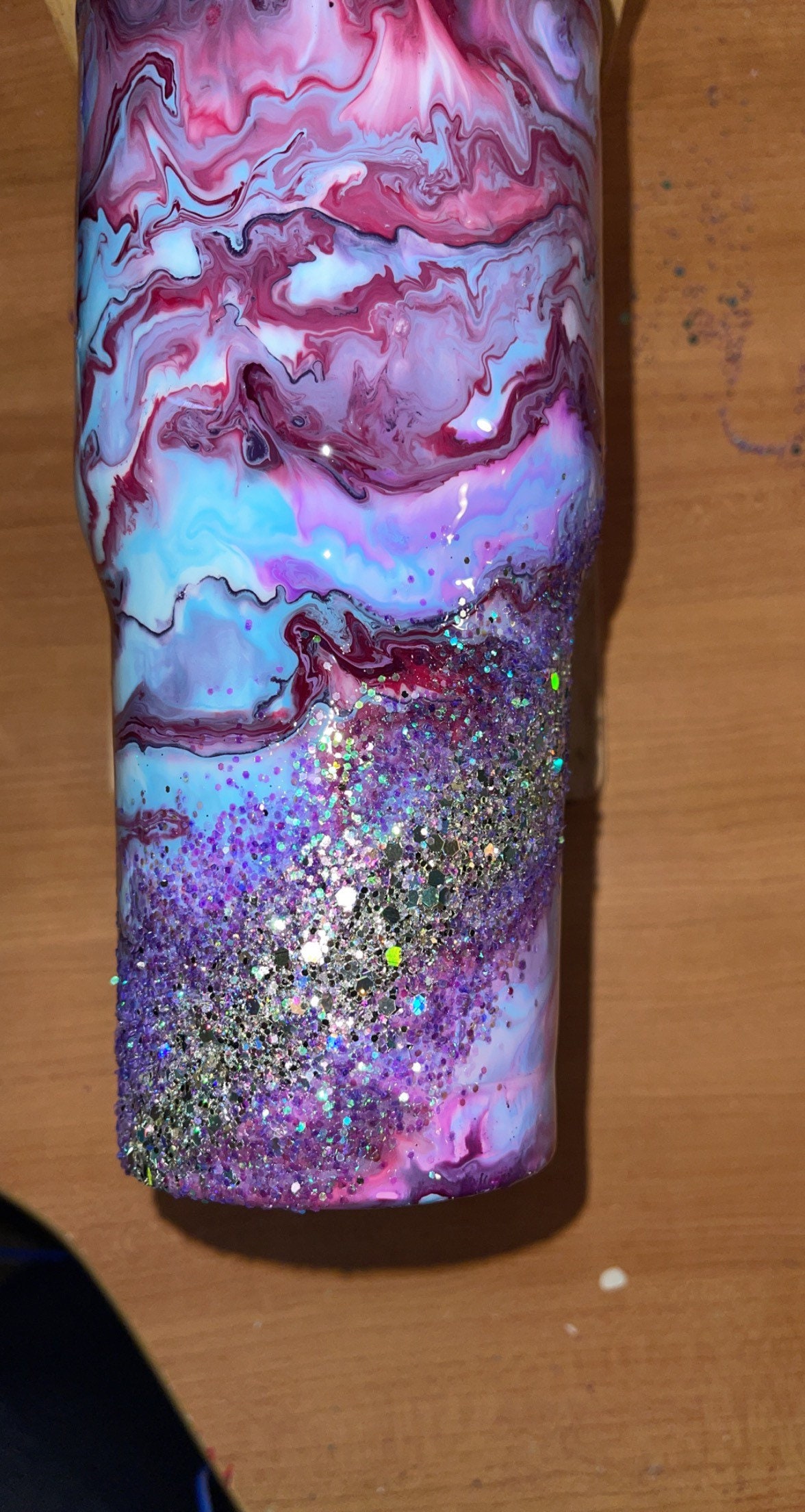 Personalized Marble Tumbler Etsy