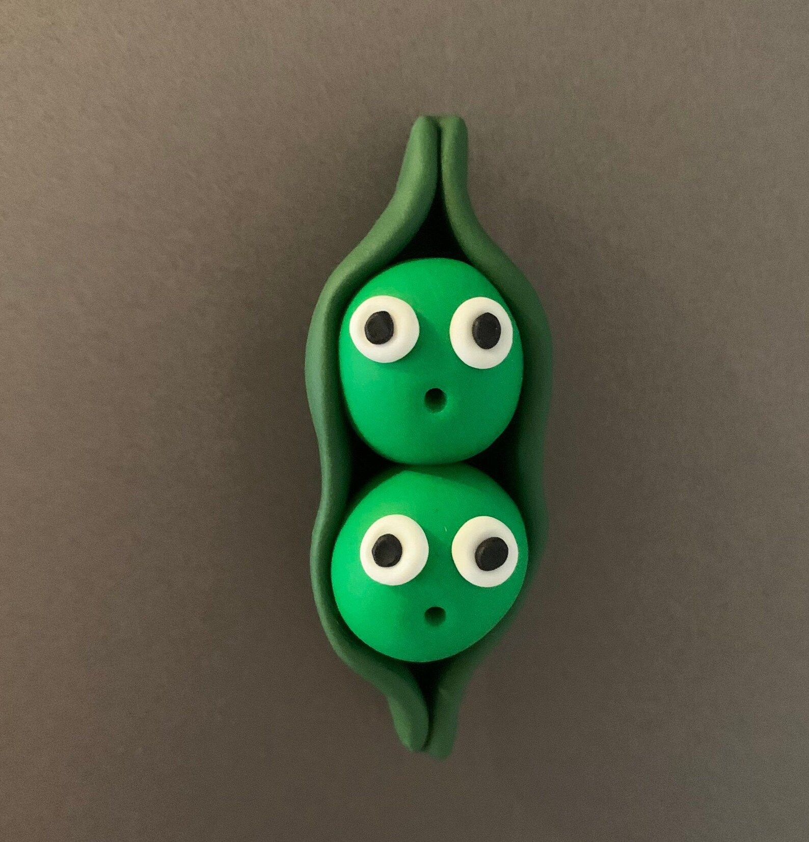 Peas In A Pod / Handmade / Fimo Clay Etsy