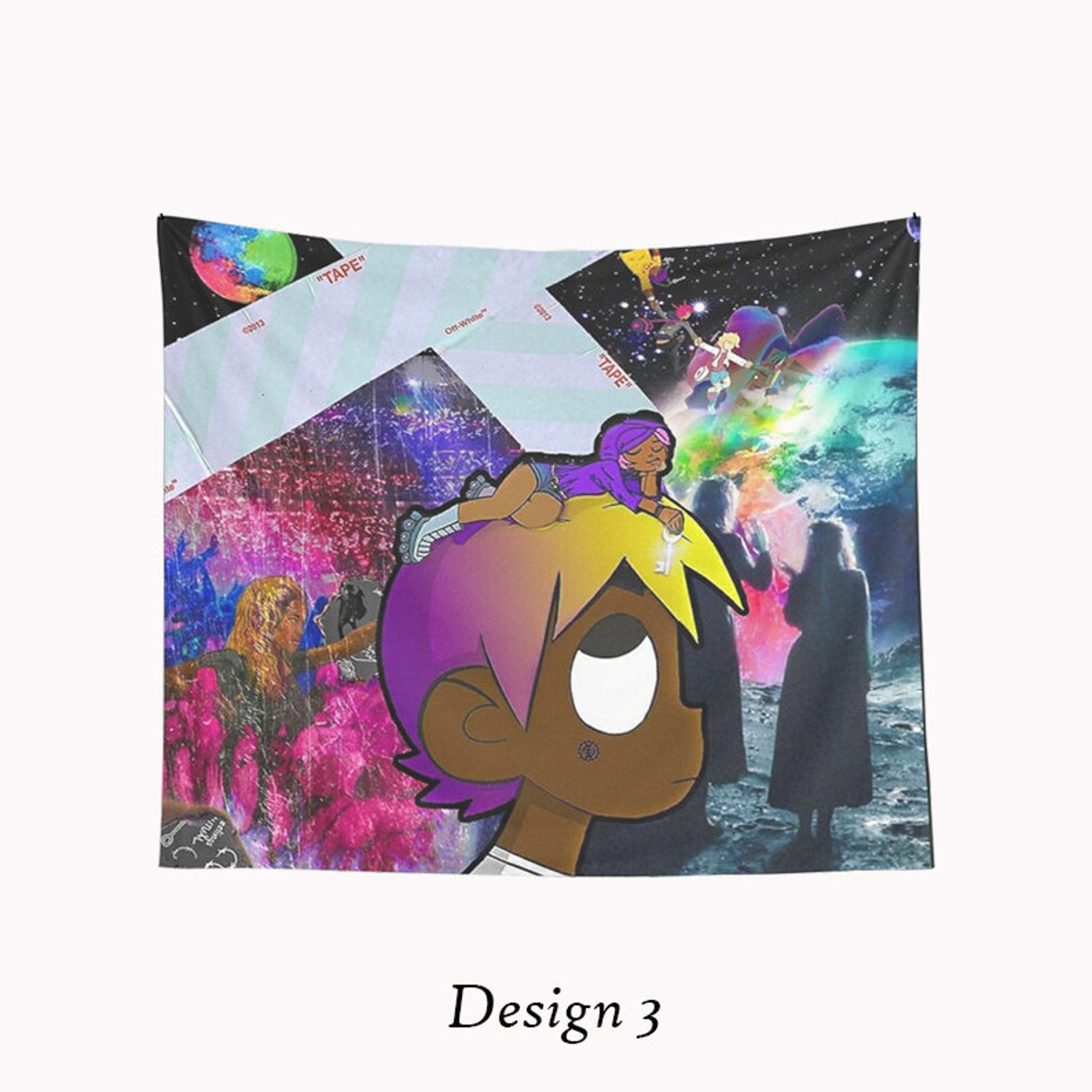 Custom all Album Wall Tapestry Rapper Wall Hangings Hip Hop Etsy